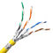 Chaqueta de PVC de 22AWG FTP LSZH los 305m CAT8 LAN Cable, cable de Ethernet del gato 8